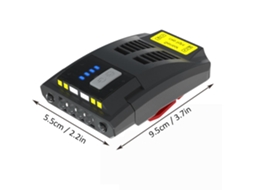 Luz de Chapéu Usb Recarregável À Prova D'água Led