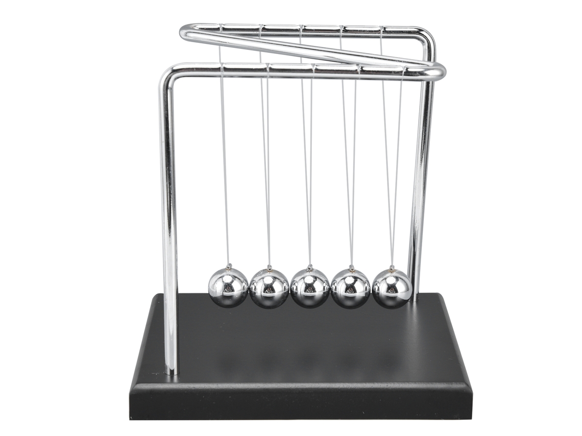 Ats pêndulo de Equilíbrio Exquisito Bola de Metal Jogo Educatsivo Decoração de Escritório Oficina Brinquedo Ciência Física