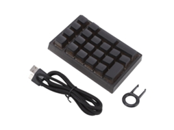 Teclado Numérico Mecânico Rgb De 21 Teclas