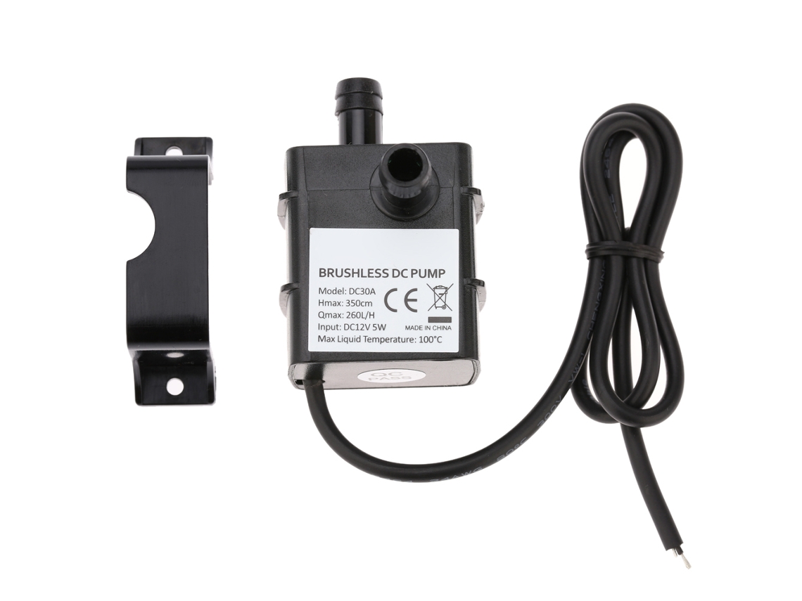 Bomba De Água Submersível Ultra Silenciosa 12v 260l/h 350cm