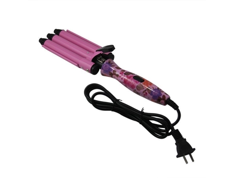 Mini tala feminina para cabelos lisos, haste de ondulação de dupla utilização com franja pequena