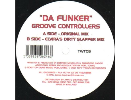 Da Funker, Controladores de Groove Tuff Twins Recordings