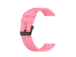 Pulseira De Silicone Para Huawei Watch Gt 2 Pro Com Fivela De Aço Preta (branca)