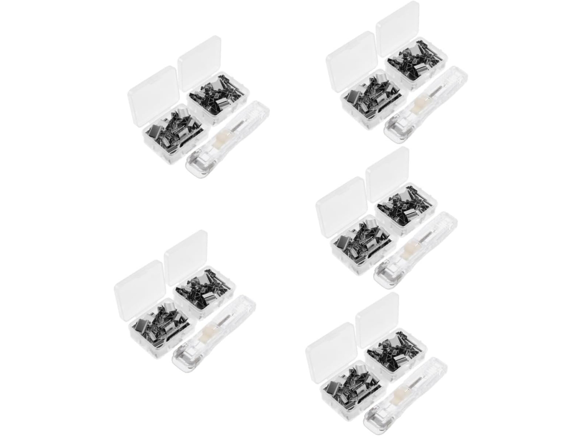 Conjunto De 4 Mini Furadores Manuais Para Papel, Escritório E Artesanato.