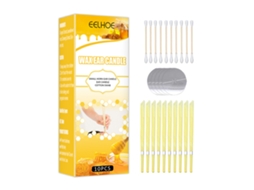 Vela Aromática para Limpeza e Relaxamento do Ouvido, Vem com Palitos de Algodão LAXISCREED