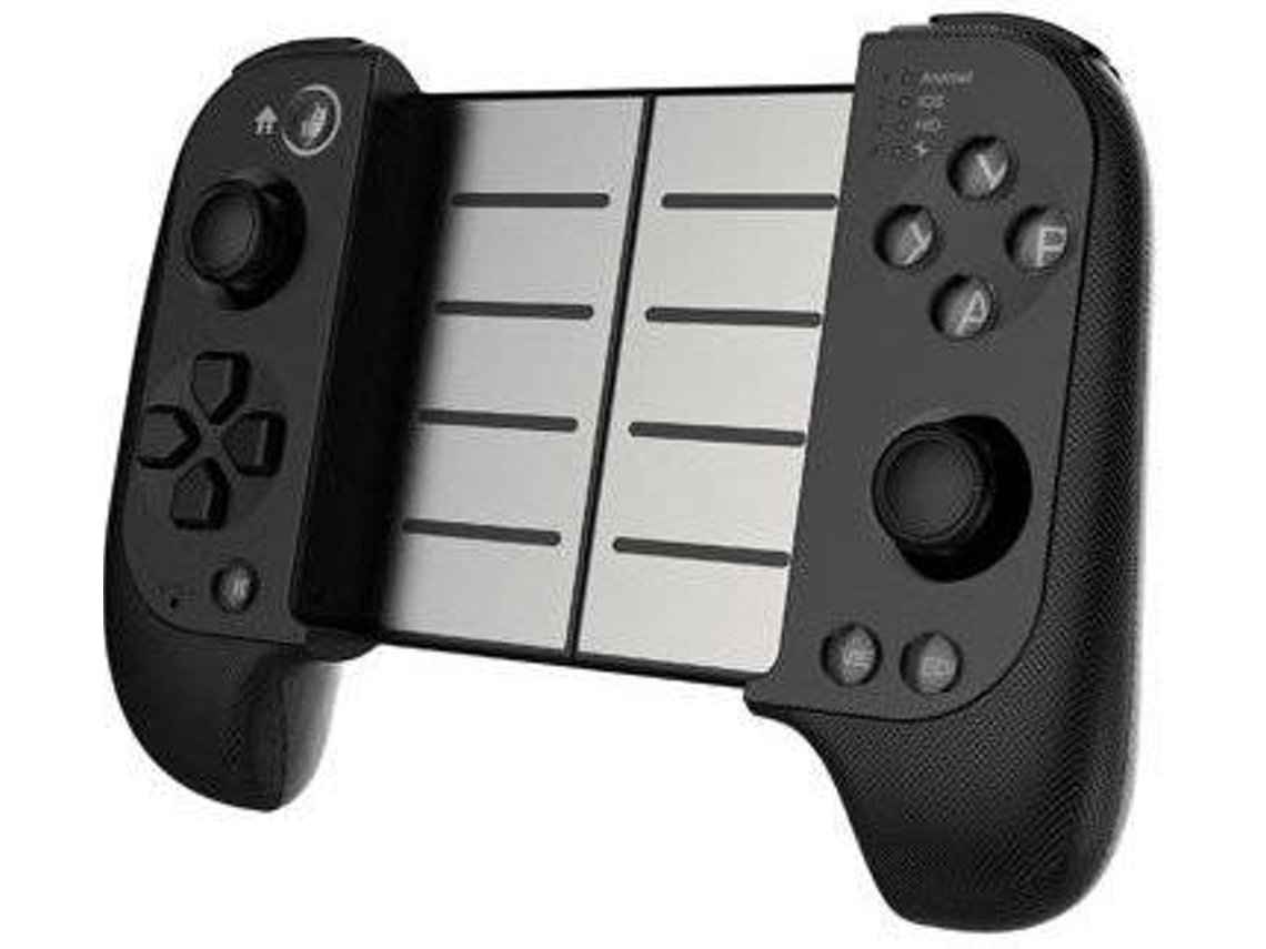 Controlador de Jogo Móvel Gamepad Controlador Telescópico Sem Fio Bluetooth para Telefone Android com Joystick Flexívelpreto YIZHOOD