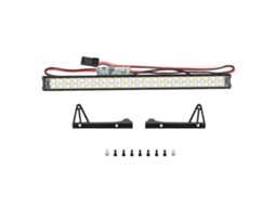 Barra De Luzes Led Para Carro Controle Remoto 5.8in Com Suporte L 48leds Compatível Com Axial Scx Trx-4 D90 Hsp Redcat 4wd