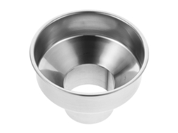 Funil De Cozinha Ciieeo Em Aço Inoxidável Com Boca Larga, Durável E Fácil De Limpar, Ideal Para Encher Garrafas E Potes