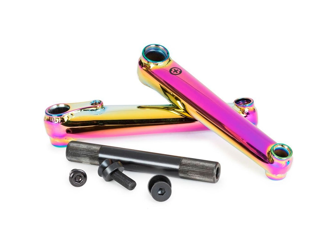 Manivelas Metron48 Dourado 175 Mmsaltbmx