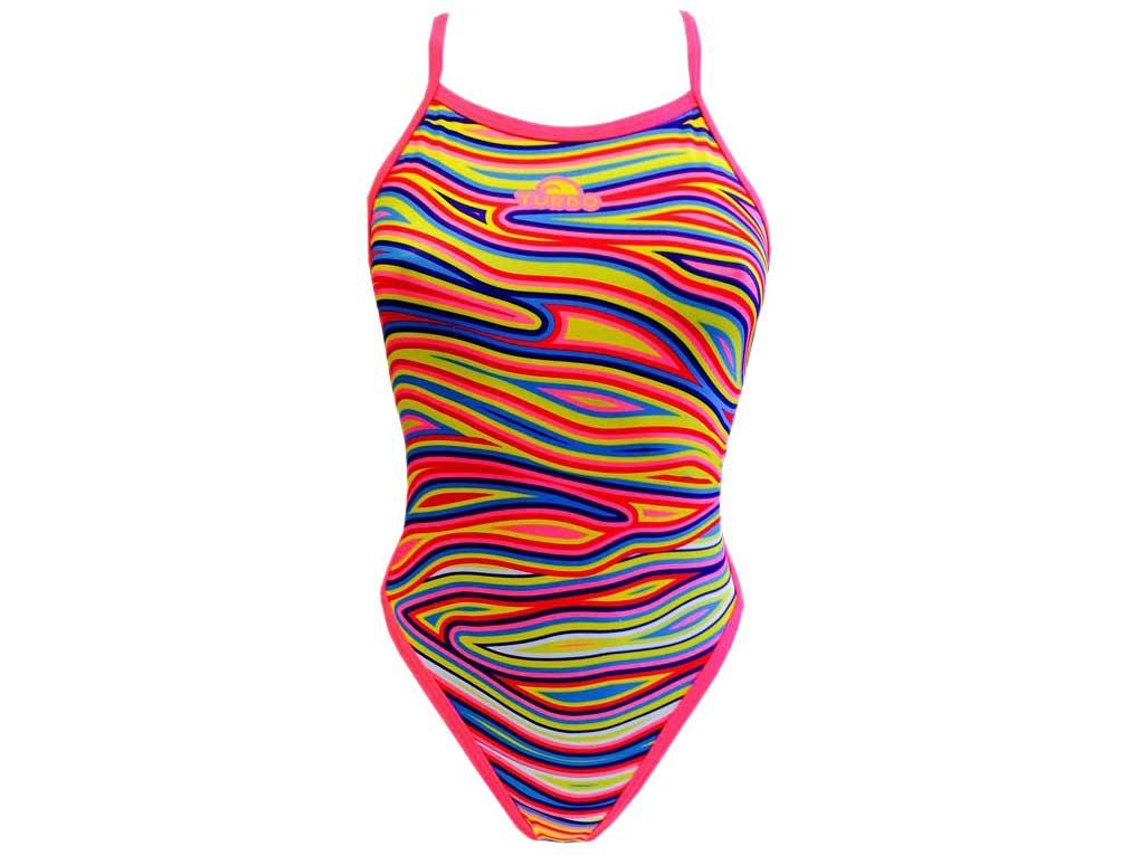 Fato de banho para Mulher TURBO Flow Revolution Multicor para Natação (XXXXL)