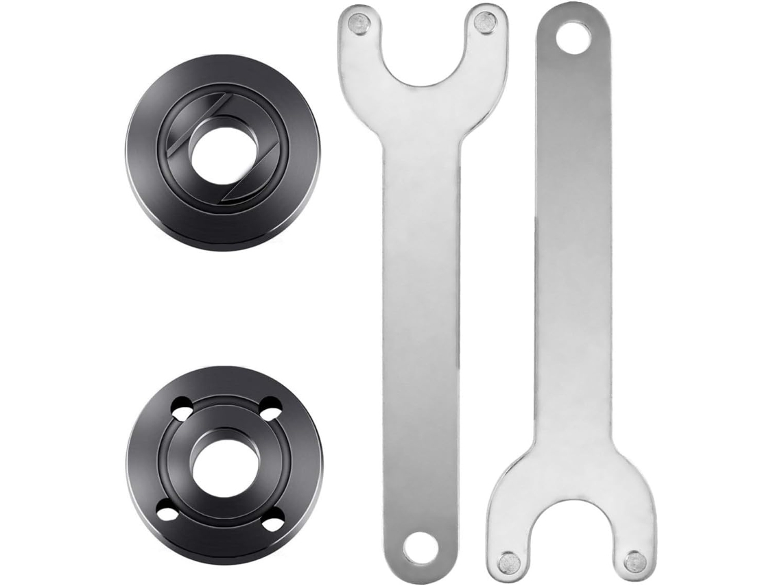 Chave Angular De 125 Mm Para Esmerilhadeira Com Arruelas, Conjunto De 4 Peças