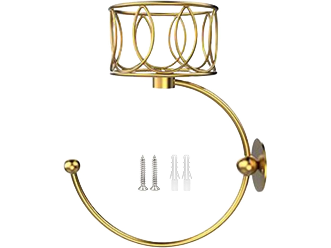 Porta Toalhas Vintage Com Suporte Para Vela Argola De Toalha Rústica, Gancho De Aço Rústico Para B Gokoco
