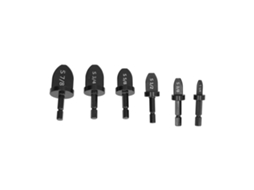 Kit de 6 Expansores de Tubos com Extensão Hexagonal para Forjamento de Tubos