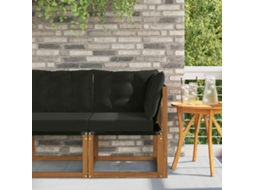 Vidaxl Sofá De Canto Outdoor Natural