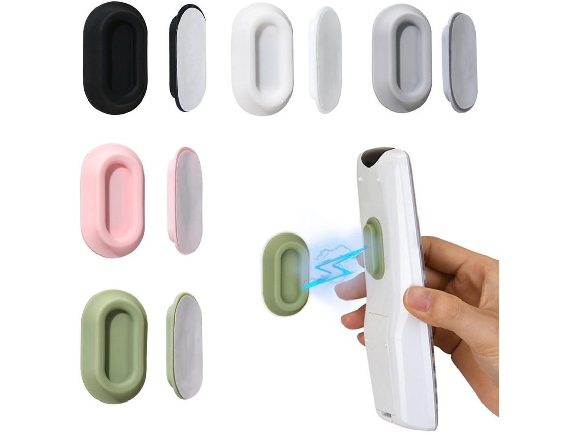 Ganchos Autoadesivos 5 Peças, Sem Furar, Silicone Elysve
