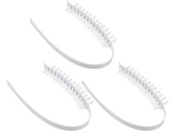 Conjunto De 3 Escovas Limpeza Besportble Com Cabo Longo Em Abs Para Máquinas Lavar E Secar Roupa, Ideais Para Uma