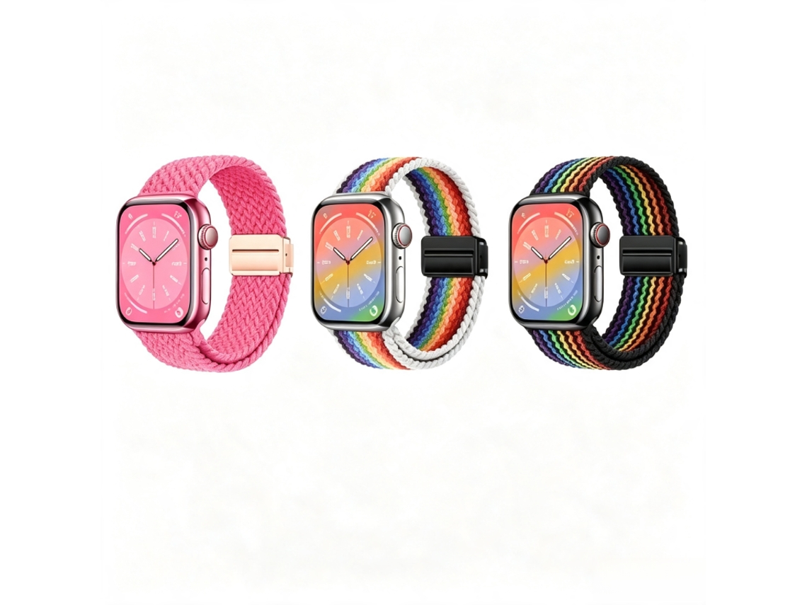 Bracelete Para Apple Watch 42/44/45/46/49mm (3pack) Cuich