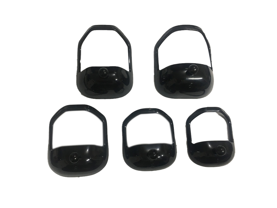 Conjunto de Modelo de Barbear de Cavanhaque de 5 Tamanhos I Ferramenta para Aparar Barba I Guia para Barbear Cavanhaque I Reduzo O Tempo JEDBESETZT