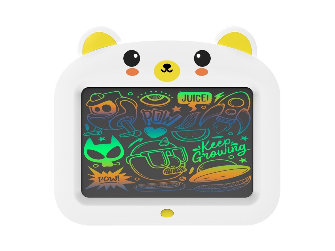 Tablet De Escrita Lcd, 11 Polegadas, Lcd, Branco, Para Desenho, Notas E Aprendizagem Infantil Tressino