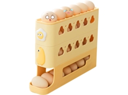 Organizador De Ovos Para Geladeira Organizador Automático De Ovos Para Geladeira, Bandeja Inclinad Gokoco