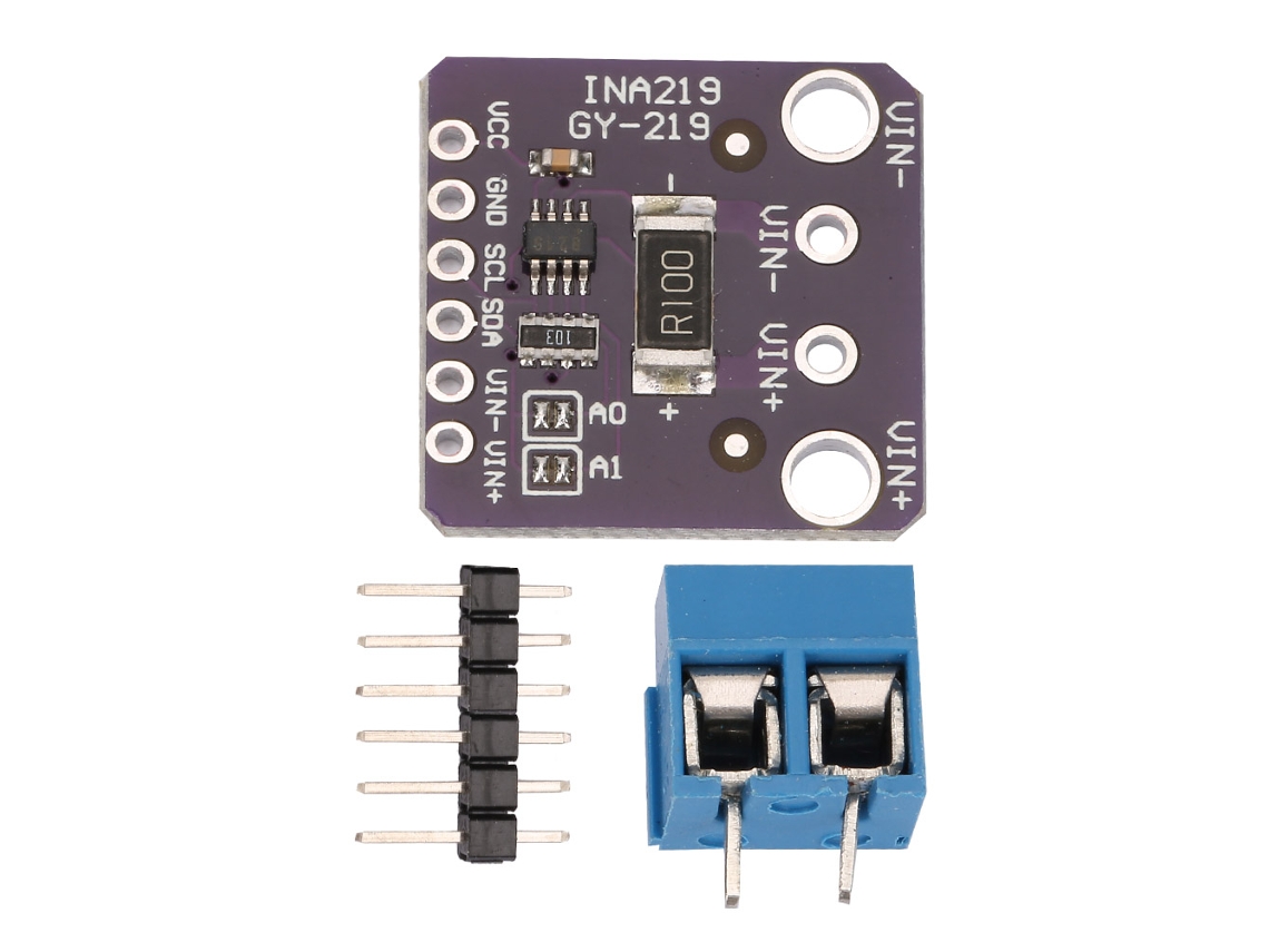 Laxiscreed Gy Ina219 Módulo Sensor De Corrente Digital Para I2c De Alta Precisão