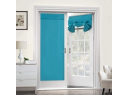 Cortina Blackout Para Porta Francesa - Painel De Vidro Com Isolamento Térmico, Cortina Blackout Para Porta E Janela, 66 Cm X 172 Cm