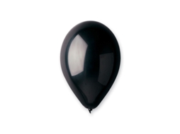 Balões - Noname - 50 Balões Preto Ébano - 30 Cm - Biodegradável - Látex Natural