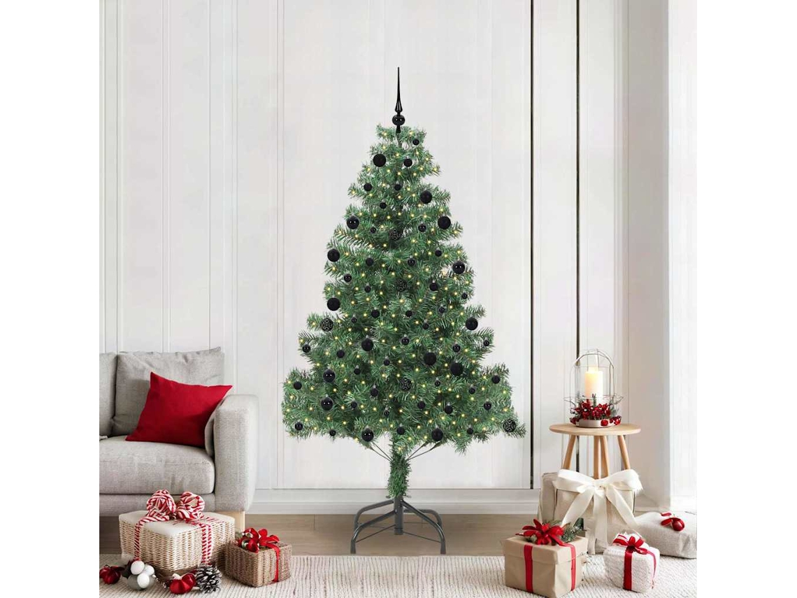 Vidaxl Árvore De Natal Verde 210 Cm Pvc