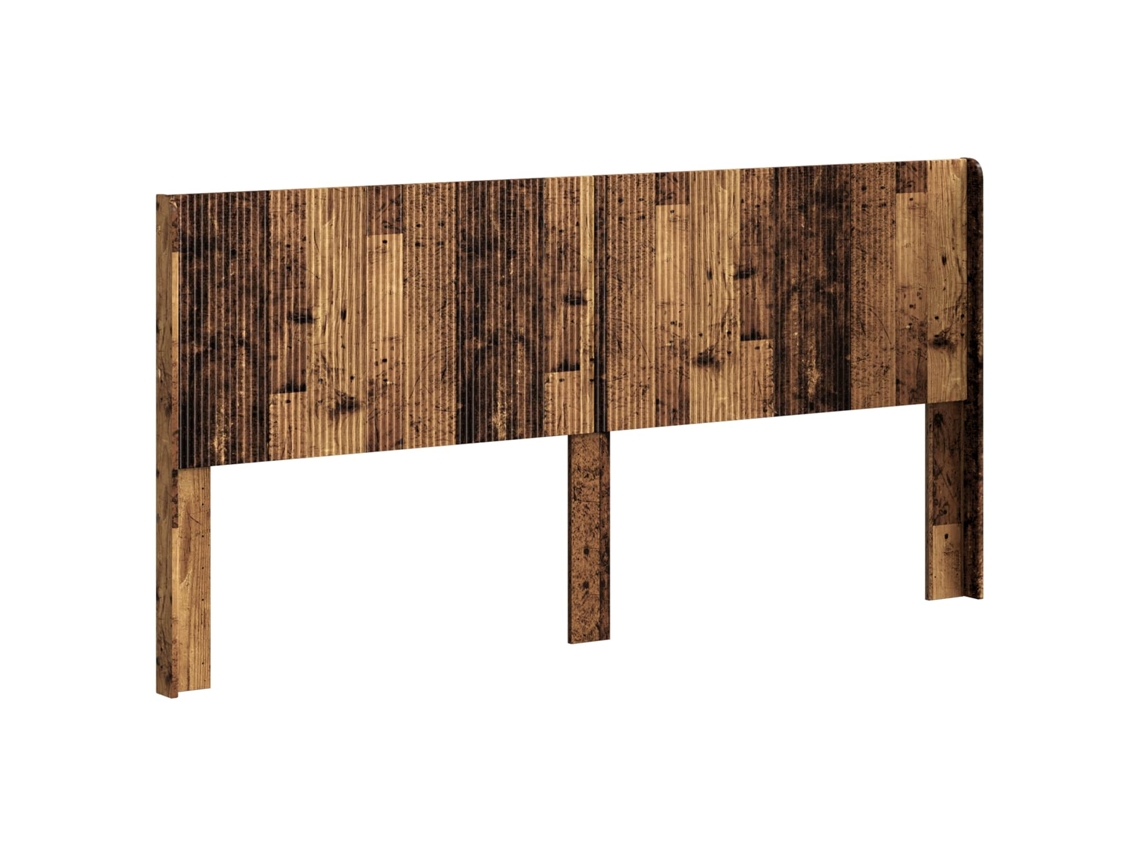 Conjunto 1 Cabeceira Moderna Vidaxl Castanho Derivados De Madeira (180 Cm)