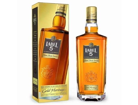 Whisky Label 5 Gold Heritage LABEL 5 garrafa 70 cl