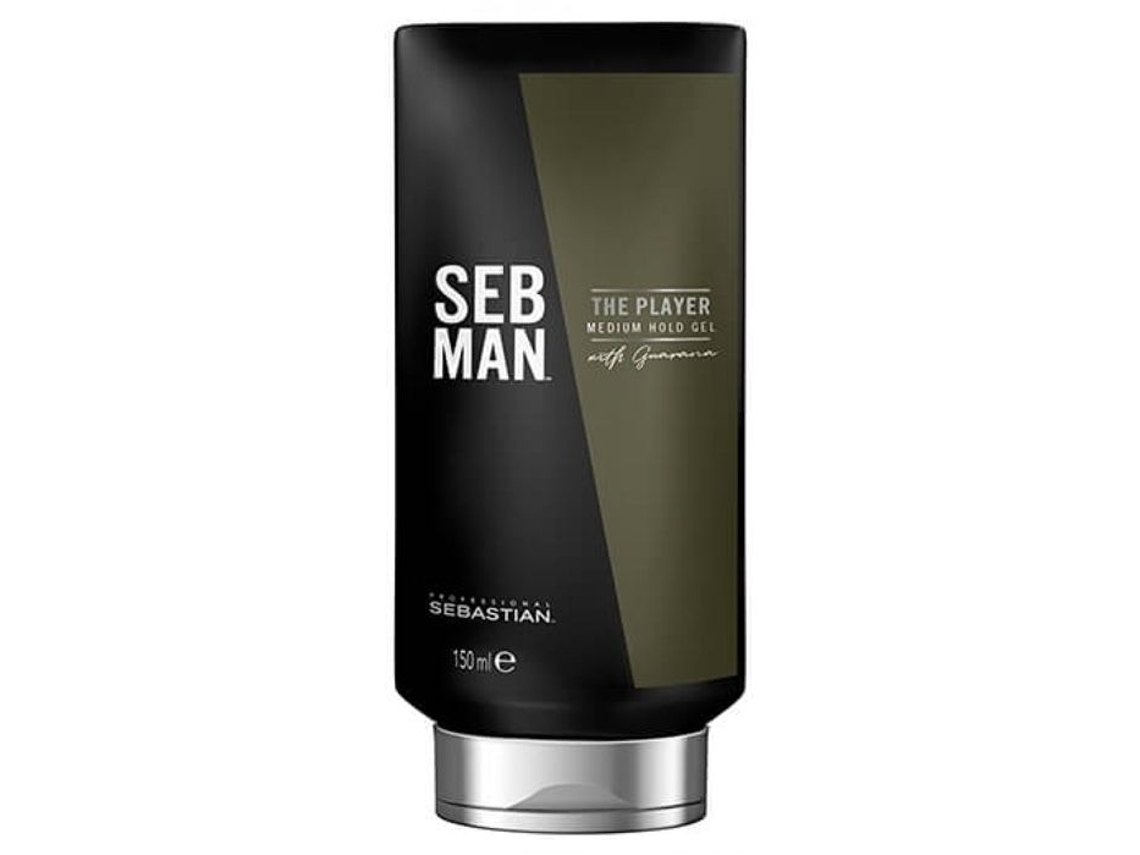 Sebastian Man The Player Gel De Fixação Média 150ml Gel De Tenue Média SEBASTIAN
