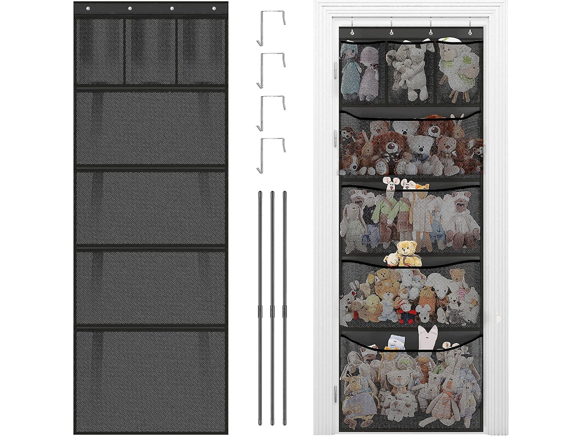 Lurelia Gancho De Porta, 4 Unid., Em Metal, Para Toalhas E Roupas, 165 Cm, Entrada Organizada