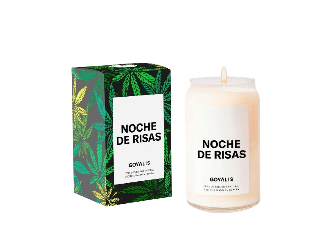 Vela GOVALIS Noche de Risas  (13.46 x 13.01 x 14.65 cm)