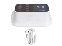 Hub USB 8 portas com carregamento rápido 40W, EOOCOO