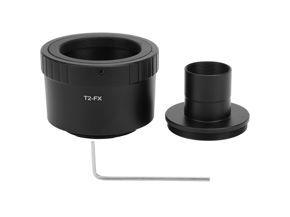 Telescope 0.965in T Mount Adapter And Lens Adapter Ring For Fujifilm Fx Mount Camera LAXISCREED