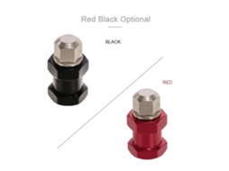 Mali adaptador de Extensão de Pneu 12mm Hex 15mm para Carro Rc Crawler Monster Traxxas Hsp Hpi 4pcs