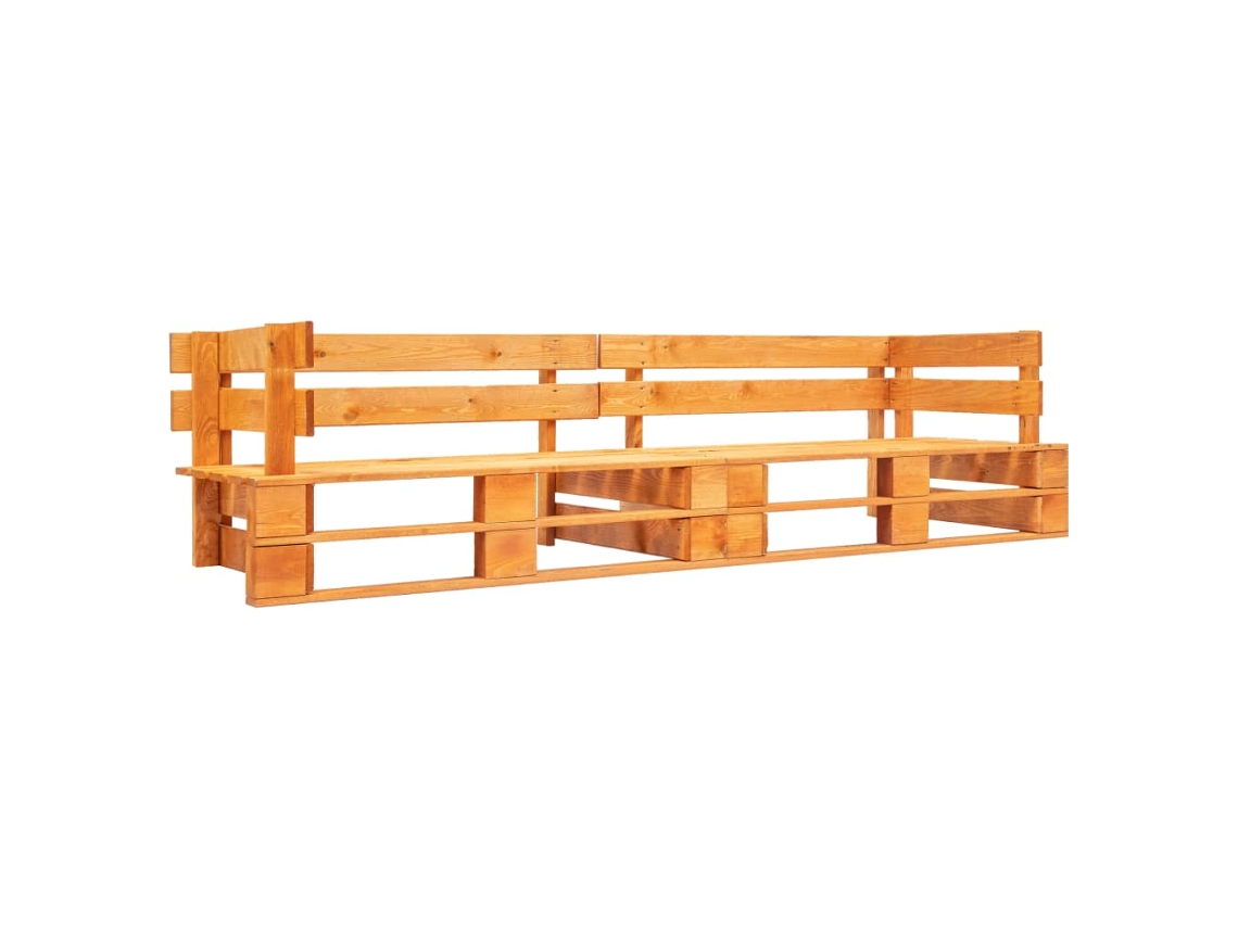 Pallet Bench, Pallet Benches Vidaxl Marrom Madeira De Pinho Impregnada (n/a)
