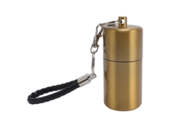 Botella De Armazenamento De Metal De Alumínio Impermeável Multifuncional Para Camping E Viagens Ao Ar Livre Ouro