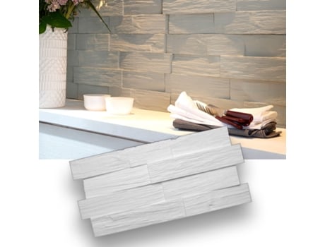 Revestimento de Parede ETERNAL PARQUET Efeito Madeira Espesso e Compacto, Isolante, Pintável e Fácil de Instalar