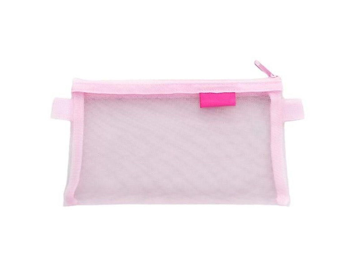 Bolsa Multifuncional De Tela Para Lápis E Maquiagem