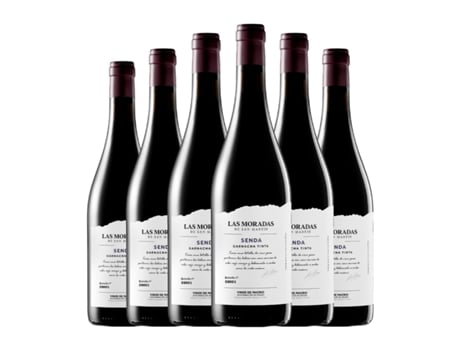 Vinho LAS MORADAS Senda Grenache Vinos de Madrid (0.75 L - 6 Unidades)