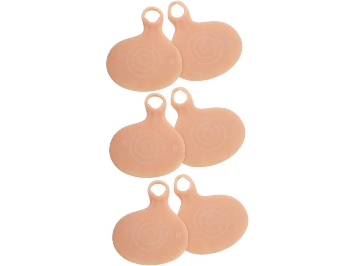 Packove Conjunto Com 3 Pares De Protetores Metatarsais Para A Parte Frontal Do Pé, Com Design Respirável E Ajuste