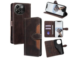 Capa De Couro Para Celular Com Fivela Magnética Skin Feel