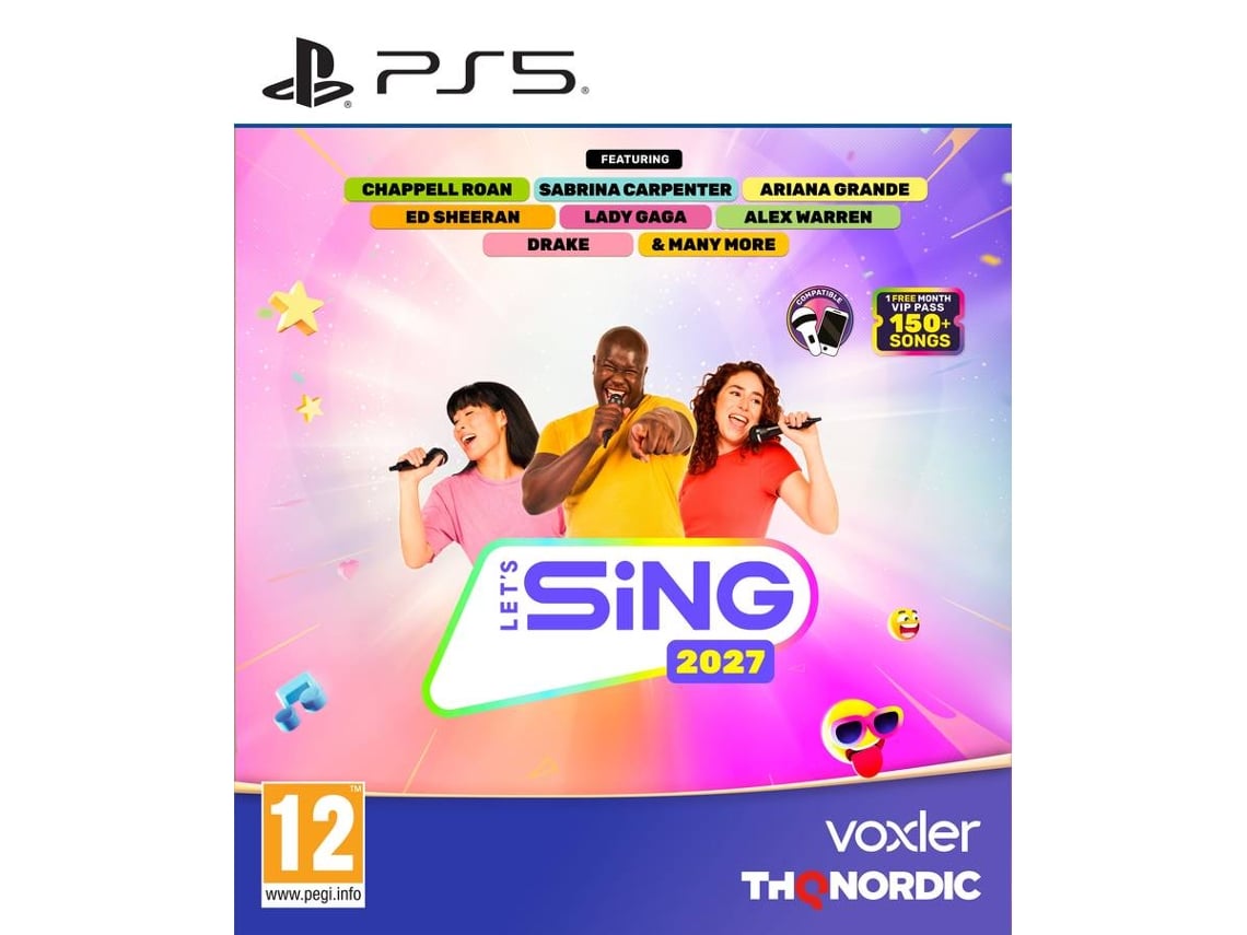 Pré-venda Jogo PS5 Lets Sing 2027