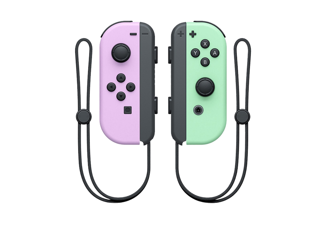 Nintendo Joy-Con Controller Set for Nintendo Switch in Pastel Purple and  Pastel Green