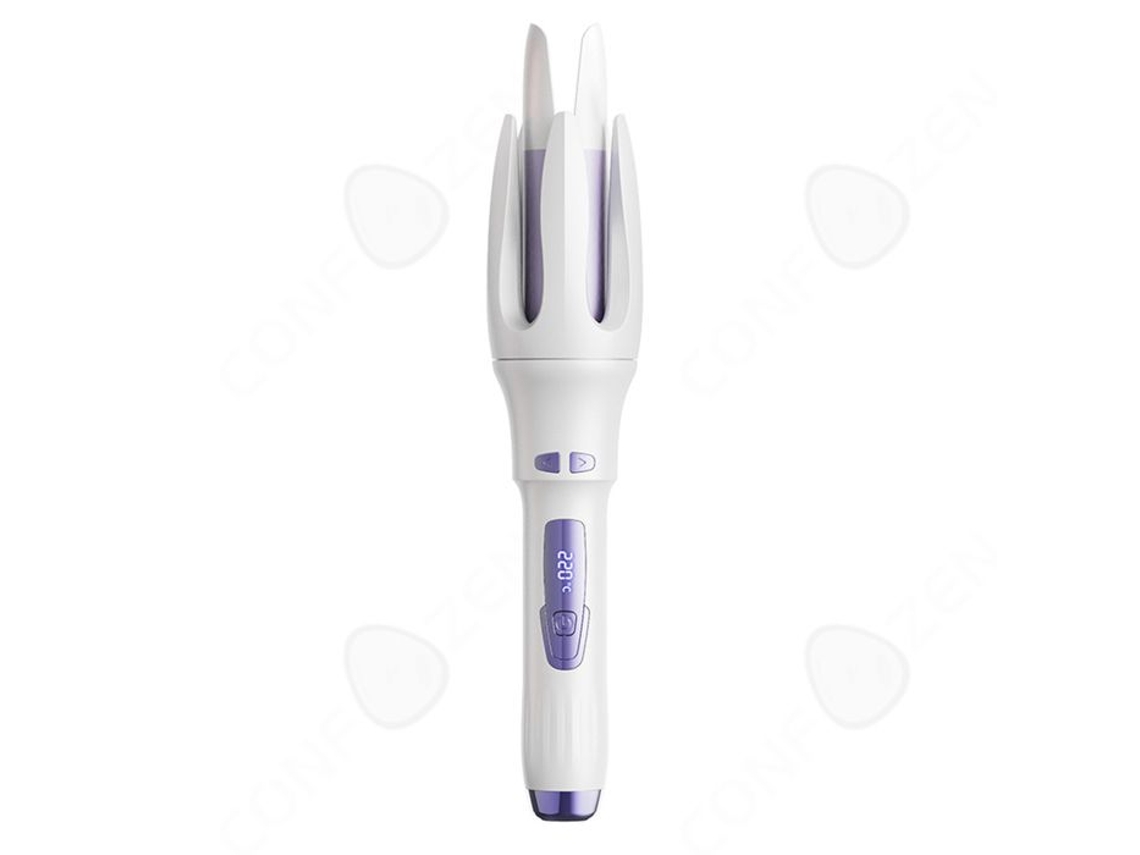 Modelador De Cachos Automático 29x6x5, 5cm Com 4 Níveis De Temperatura, Visor Lcd E 30 Milhões De Íons Negativos