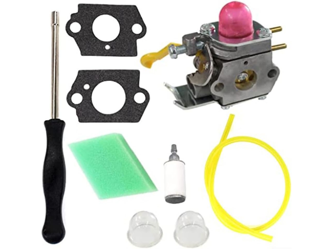 Kit De Reparo Do Carburador Para Roçadeira Weedwacker De 43,2 Cm E 25 Cc.