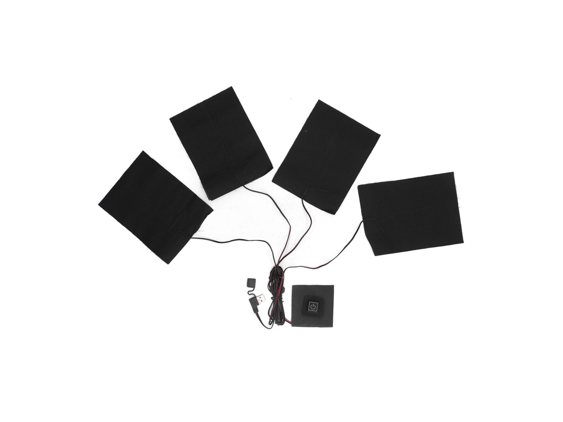 Roupa Aquecida Impermeável 3 Marchas Fibra Usb Inverno