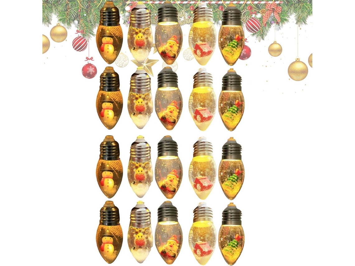 Decoração Genérica De Árvore De Natal Com Luzes Led Para Interiores, Funciona A Pilhas.