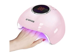 Lâmpada de Unhas Uv Unisun Led Secador para Máquina Secagem Gel Cura por Luz 30s 60s 9 0s Tempori GOKOCO